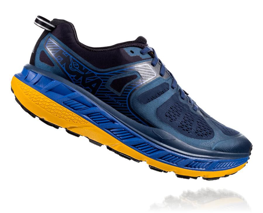 Tenis Trail Hoka One One Masculino Azul Marinho - Stinson Atr 5 - 925-CZVDJX